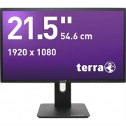 21.5" TERRA LED 2256W PV schwarz DP, HDMI GREENLINE PLUS